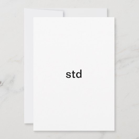Save The Date std (Devant)