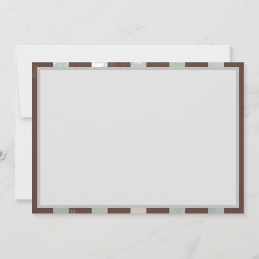 Save The Date Steampunk Clock and Turquoise Roses on Striped (Dos)