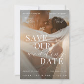 Save The Date Style d'affiche de film mariage (Devant)