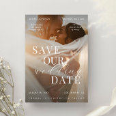 Save The Date Style d'affiche de film mariage