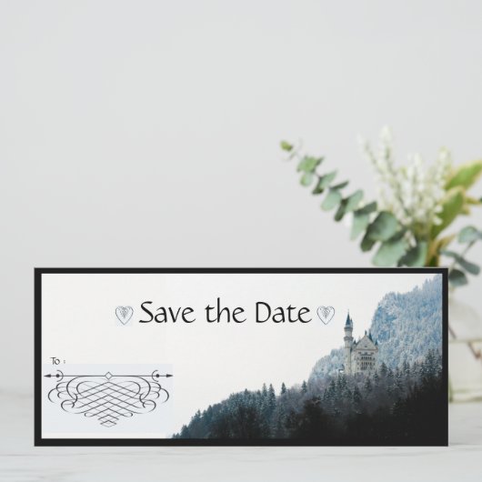 Save The Date Style gothique (Debout devant)