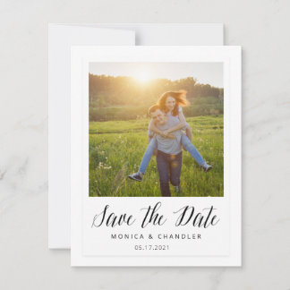 Save The Date Style photo instantané Enregistrer la date
