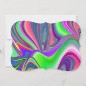 Save The Date Summerfeel, Rainbowart 3D Abstrait (Devant)
