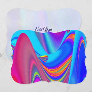 Save The Date Summerfeel, Rainbowart 3D Abstrait