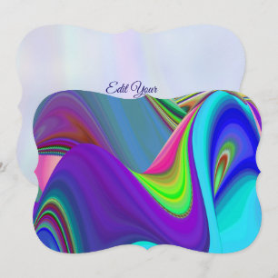 Save The Date Summerfeel, Rainbowart 3D Abstrait