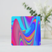 Save The Date Summerfeel, Rainbowart 3D Abstrait (Debout devant)