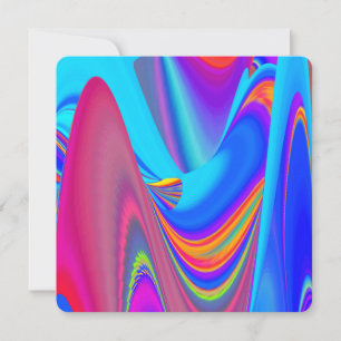 Save The Date Summerfeel, Rainbowart 3D Abstrait
