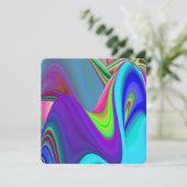 Save The Date Summerfeel, Rainbowart 3D Abstrait (Debout devant)