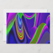 Save The Date Summerrainbow, Rainbowart 3D Abstrait (Devant)