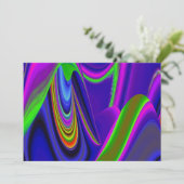 Save The Date Summerrainbow, Rainbowart 3D Abstrait (Debout devant)