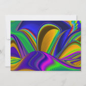 Save The Date Summerrainbow, Rainbowart 3D Abstrait (Devant)