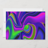 Save The Date Summerrainbow, Rainbowart 3D Abstrait (Devant)
