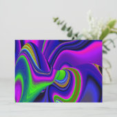 Save The Date Summerrainbow, Rainbowart 3D Abstrait (Debout devant)