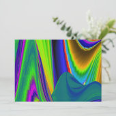Save The Date Summerrainbow, Rainbowart 3D Abstrait (Debout devant)