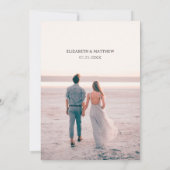 Save The Date Sunset Beach Wedding (Dos)