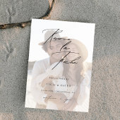 Save The Date Superposition de photo simple de réservation de da