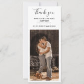 Save The Date Superposition pour photobooth de mariage minimalis (Dos)