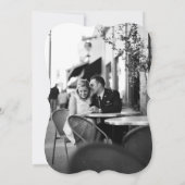 Save The Date Support brossé or Enregistrer la date (Dos)