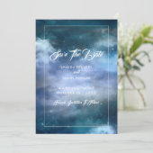 Save The Date Sur Cloud Neuf Mariage (Debout devant)