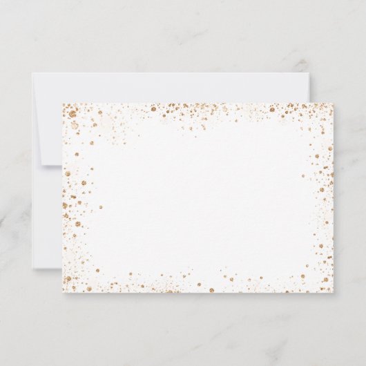 Save The Date Sweet 16 Ballons d'or blanc parties scintillant fê (Dos)