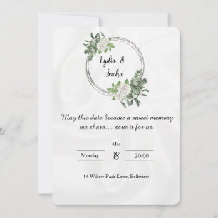 Save the Date – Sweet Memory Invitation