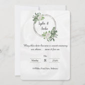 Save the Date – Sweet Memory Invitation Kaart (Voorkant)