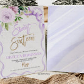 Save The Date Sweet Sixteen 16th birthday