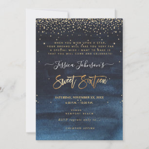 Save The Date Sweet sixteen écrit dans les étoiles