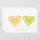 Save The Date Sweet Together Enregistrer la date (Devant / Derrière)