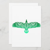 Save The Date Symbole celtique Corbeau Idée cadeau (Devant / Derrière)