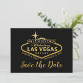 Save The Date SYMBOLE Mariage DE Vegas (Debout devant)