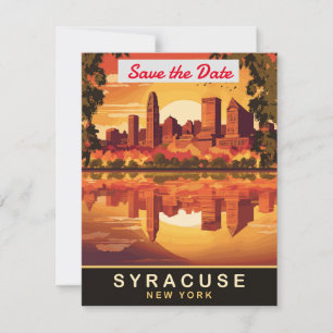 Save The Date Syracuse, New York, 