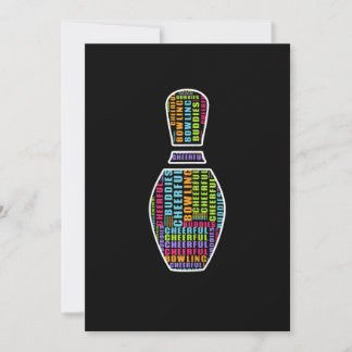 Save The Date T-shirt de la brigade de bowling féminin