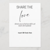 Save The Date Table mariage - Notes Merci (Dos)