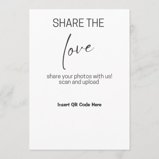 Save The Date Table mariage - Notes Merci (Dos)