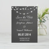 Save The Date Tableau Clé Chalkboard Enregistrer La Date (Debout devant)