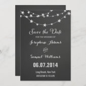 Save The Date Tableau Clé Chalkboard Enregistrer La Date (Devant / Derrière)