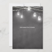 Save The Date Tableau noir blanc Mariage (Dos)