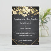 Save The Date Tableau Noir Mariage Inspiré De Chalkboard Enregis (Debout devant)