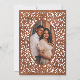 Save The Date Talavera Terracotta Mariage Mexicain