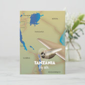 Save The Date Tanzanie par avion (Debout devant)