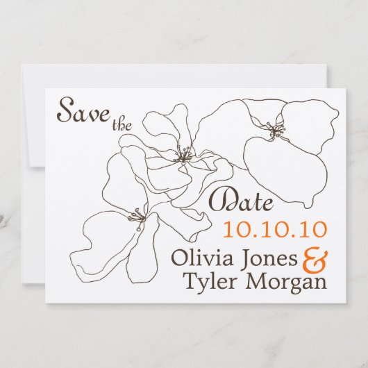 Save The Date {TBA} Classique moderne Enregistrer la date (Devant)