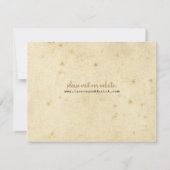 Save The Date Télégramme vintage Enregistrer la date (Dos)