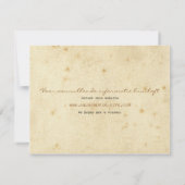 Save The Date Télégramme vintage Enregistrer la date (Dos)