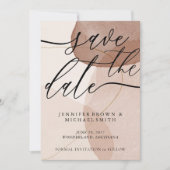 Save The Date Terracotta Boho Mariage Enregistrer Date Photo per (Devant)