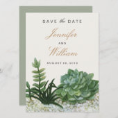 Save The Date Terrarium (Devant / Derrière)