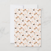 Save The Date Terrazzo Abstrait Mariage de Terre moderne (Dos)