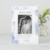 Save The Date Texture de peinture photo (Debout devant)
