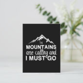 Save The Date The Mountains Are Calling And I Must Go (Debout devant)