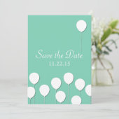 Save The Date Thème Balloon Enregistrer la date (Debout devant)